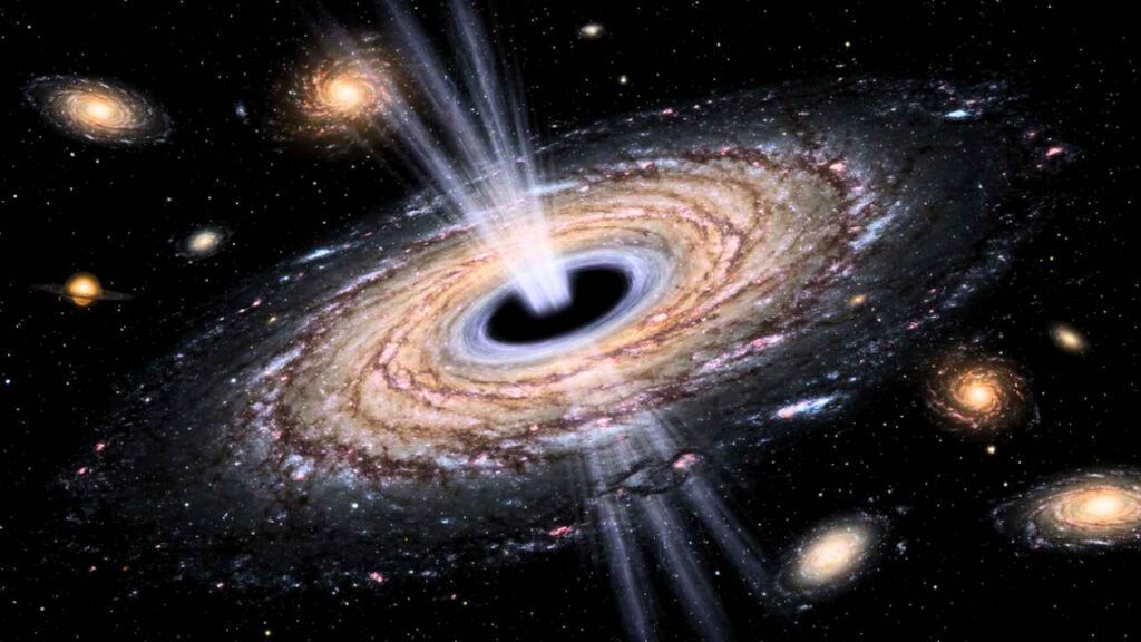 Imagem do James Webb revela buracos negros supermassivos 'matando' galáxias jovens com ventos violentos de gás a milhares de km/s interrompendo o nascimento de estrelas e gerando descobertas inesperadas que contradizem modelos cosmológicos
