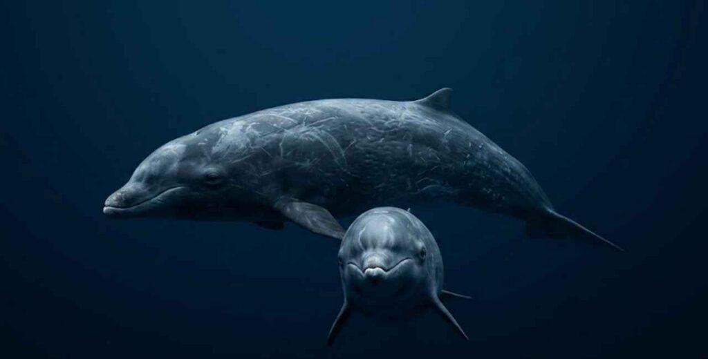 Baleia bicuda de Longman — Indopacetus pacificus — avistamentos raros em águas profundas
