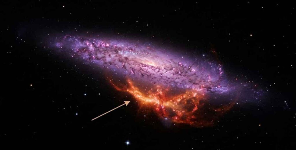 JADES GS z14 0 — galáxia extremamente distante observada pelo JWST