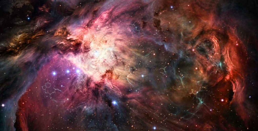 Nebulosa de Órion — moléculas orgânicas e formação estelar
