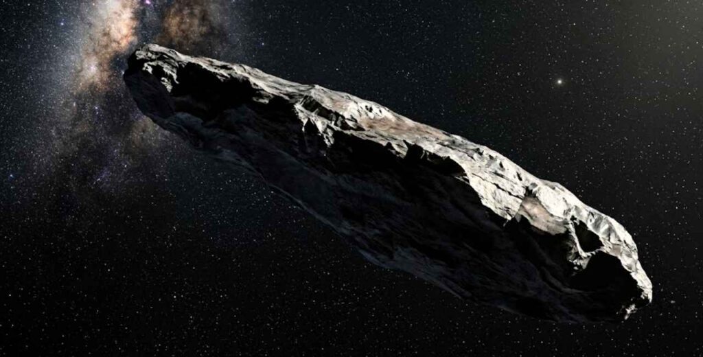 Oumuamua — objeto interestelar 1I2017 U1