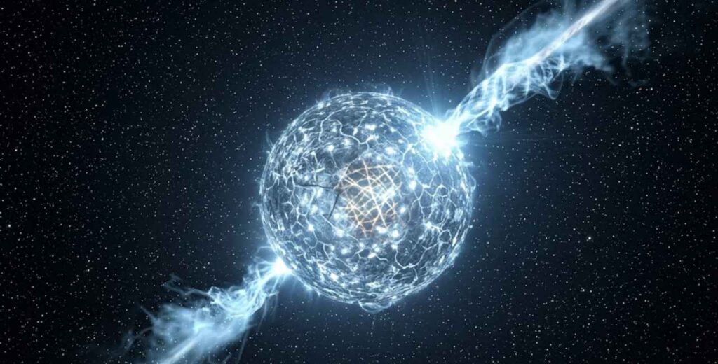 (Pulsar — estrelas de nêutrons de rotação rápida