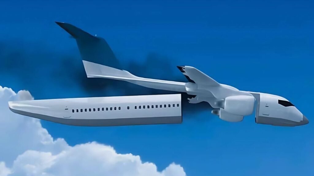 Engenheiro propõe avião com cápsula que se desprende no ar!