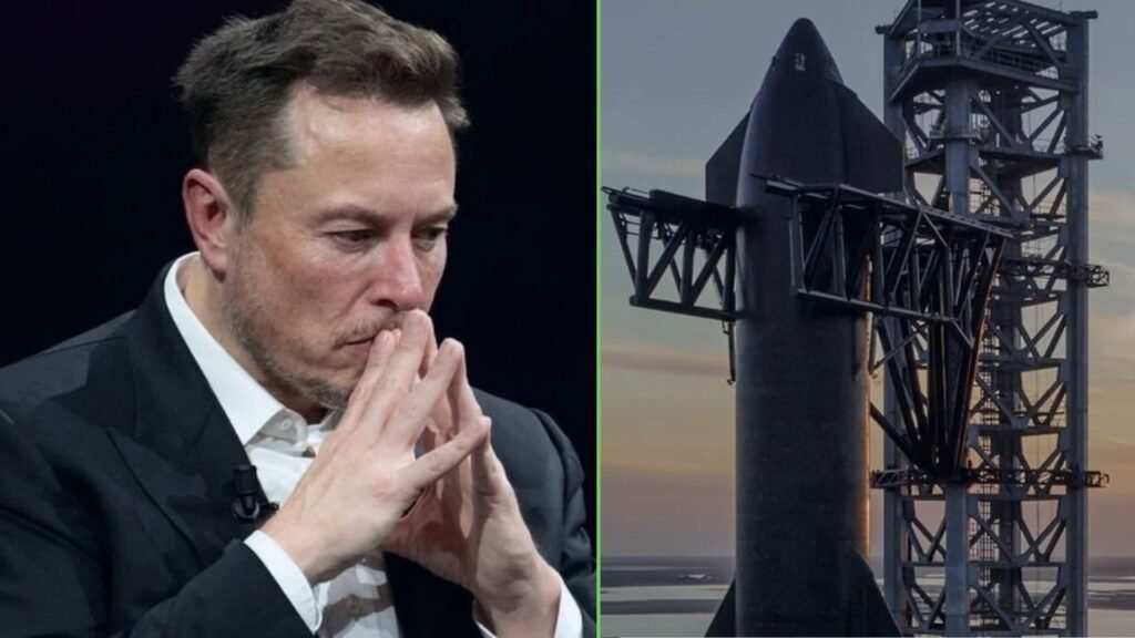 Foguete Starship da SpaceX perde o controle, mas entra na órbita terrestre