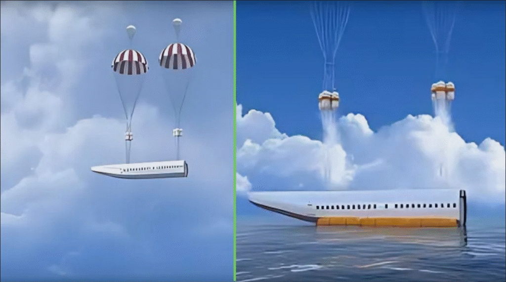 Engenheiro propõe avião com cápsula que se desprende no ar!