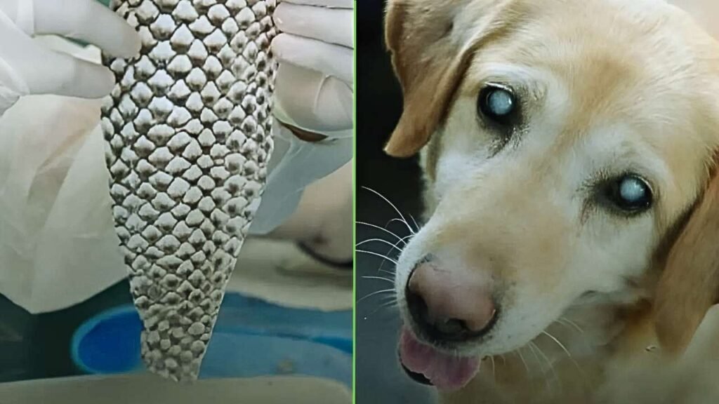 Pele de tilápia faz cães e gatos cegos voltarem a enxergar, dizem cientistas