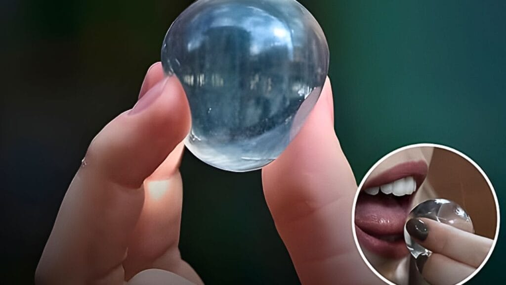 Cientistas criam bolhas de água comestíveis que podem acabar com as garrafas plásticas