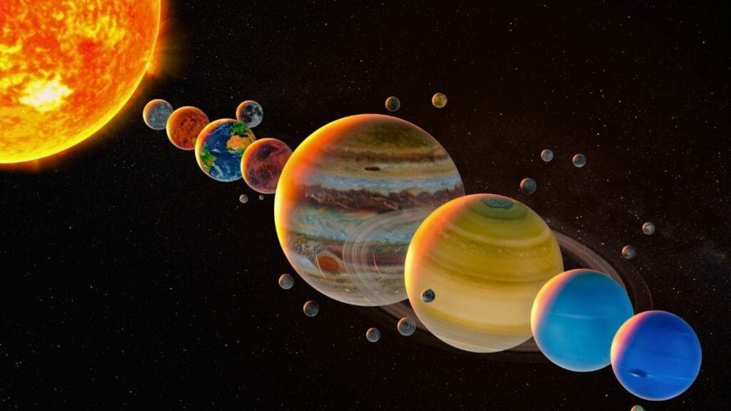Cores dos planetas quais são e como são formadas