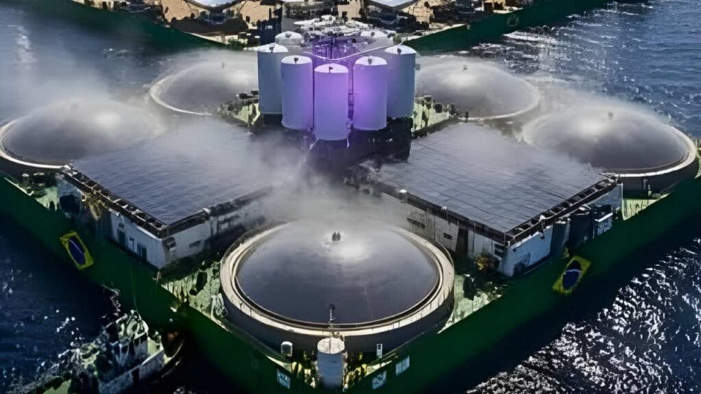 Brasil testa inovação que usa energia solar para gerar hidrogênio a partir do mar Foto meramente ilustrativa (IA)